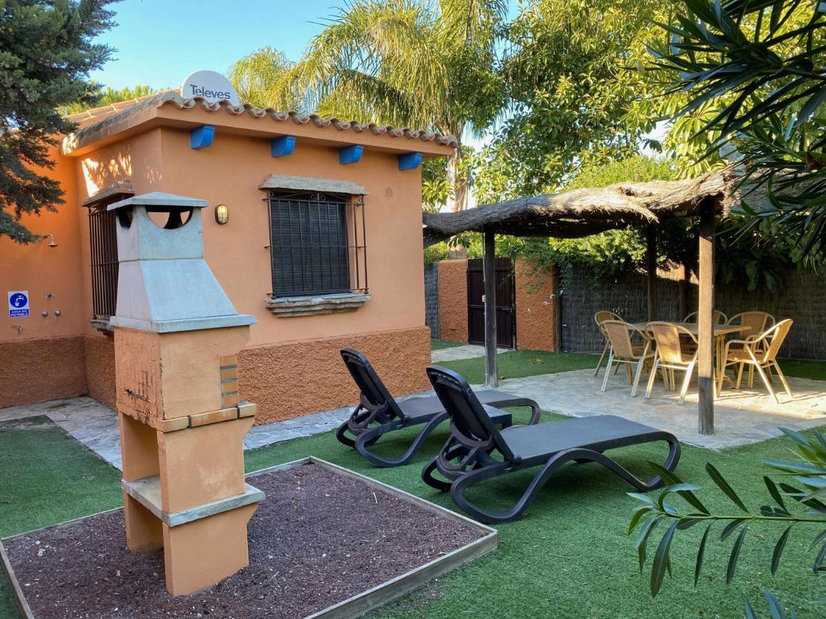 Casa Bungalows Con Jardin Privado Y Piscina Compa Cadiz Ngoại thất bức ảnh